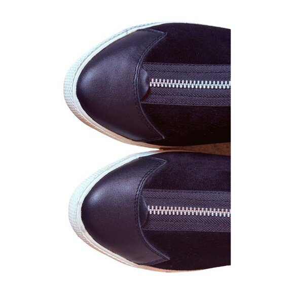 Marc by Marc Jacobs Black Zip-Front High-Top Sneakers – Women’s Size 8-8.5 - Picture 9 of 10